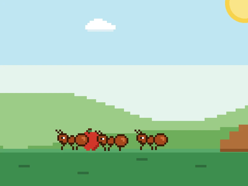 The Marching Ants