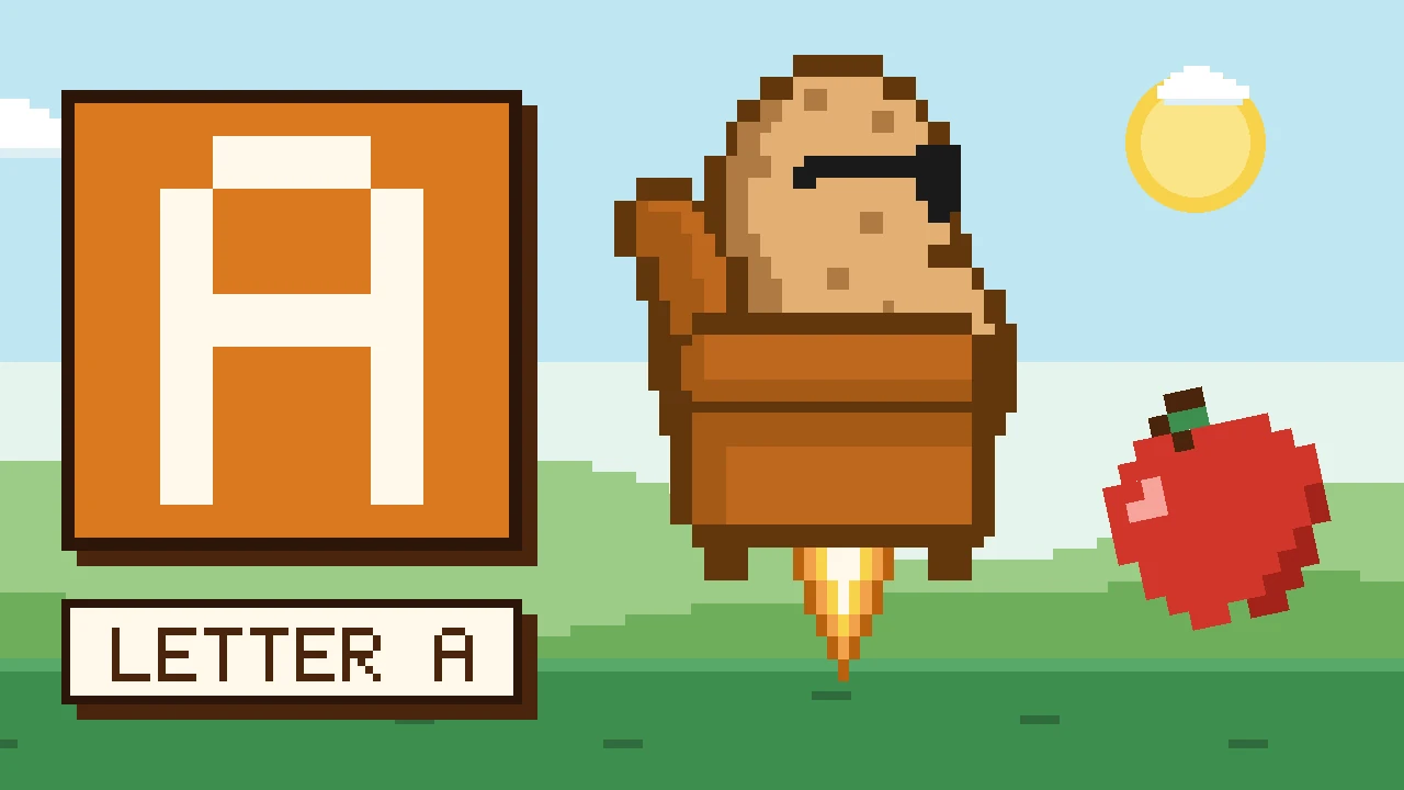 Alphabet for Kids: A to Z Cartoon Adventures & Games