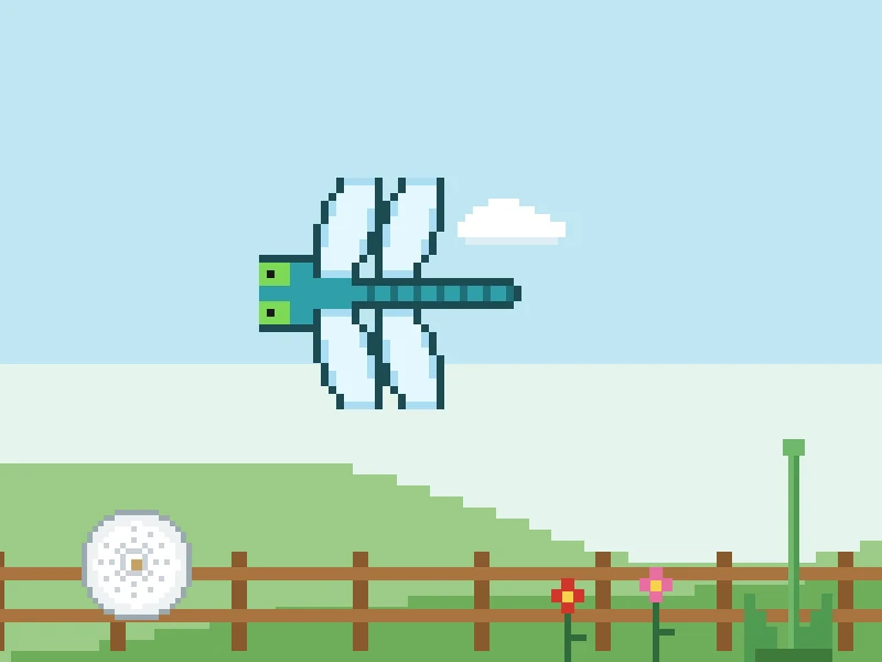 The Darting Dragonfly