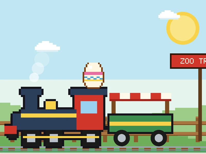 The Zoo Train Engine